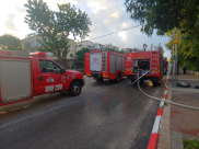  حريق داخل أحد المنازل شرق يافا ولا اصابات 